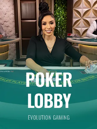 Poker Lobby — Evolution live tables